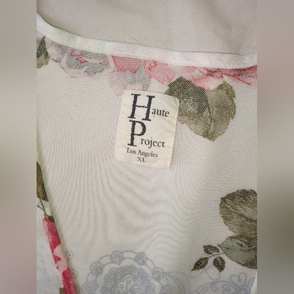 Women's Haute Project Los Angeles long duster cardigan jacket - Picture 4 of 4